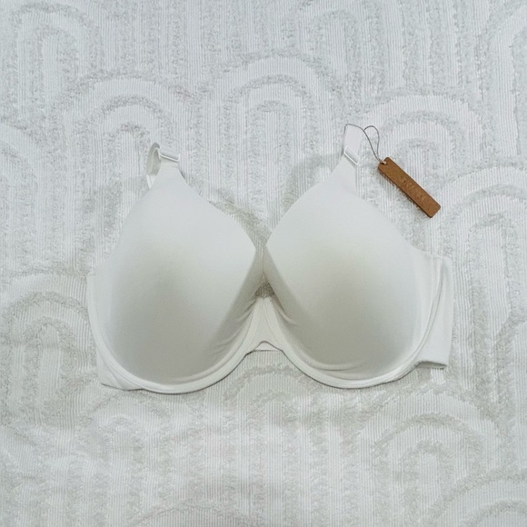 SKIMS Fits Everybody Scoop Plunge Bra Marble 44DDDD NWT O-383